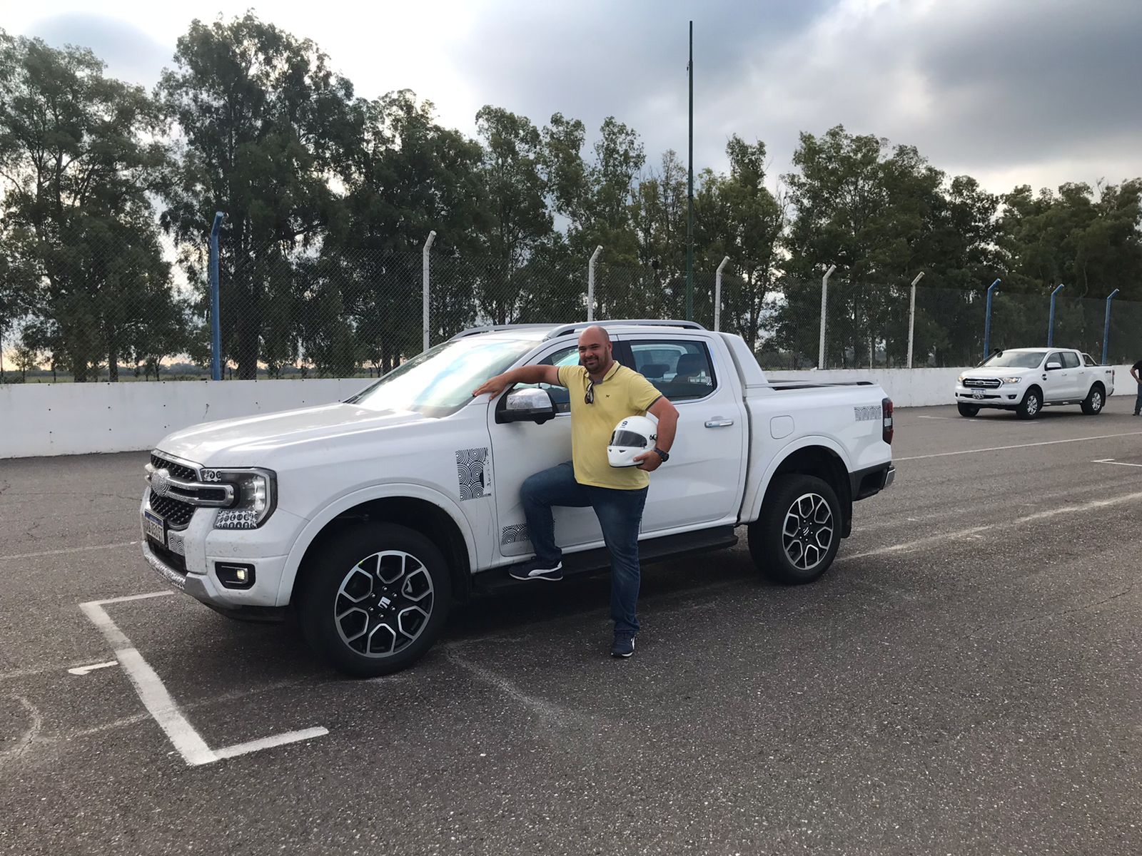 Guilherme Viana é piloto de testes na Ford Brasil